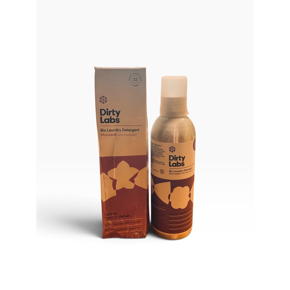 Dirty Labs Bio Laundry Detergent Murasaki 8.6 oz 32 Loads New